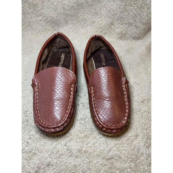 Ahcityah Boys Dress Shoes Size 3 Brown - Picture 3 of 8